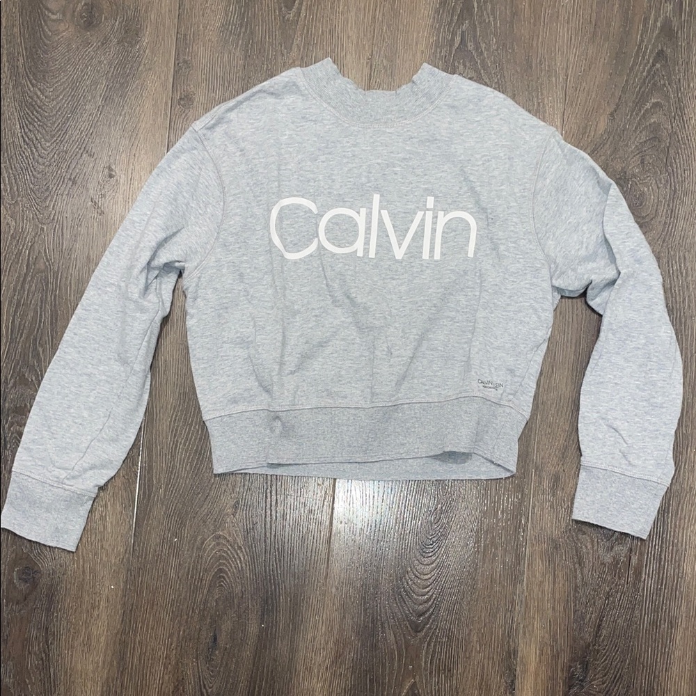 Calvin Klein Light Gray Crewneck